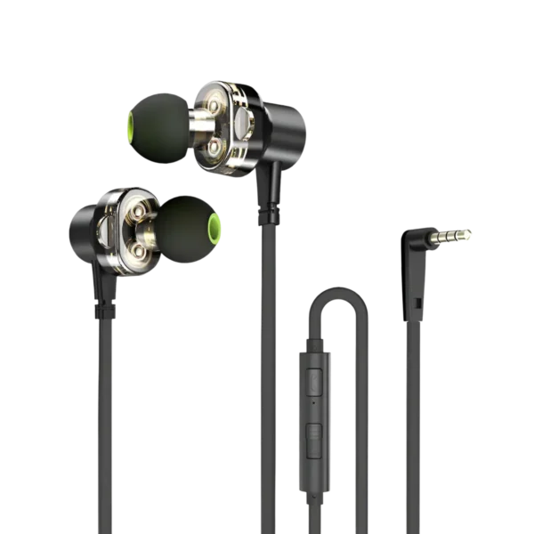 Awei Z1 3.5mm Jack Dual Driver Wired Earphones TechPedia