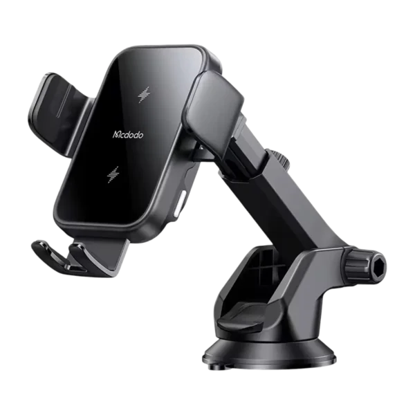 Mcdodo 5430 Phone Holder with Dual-Coil Wireless Charger & Auto Clamping