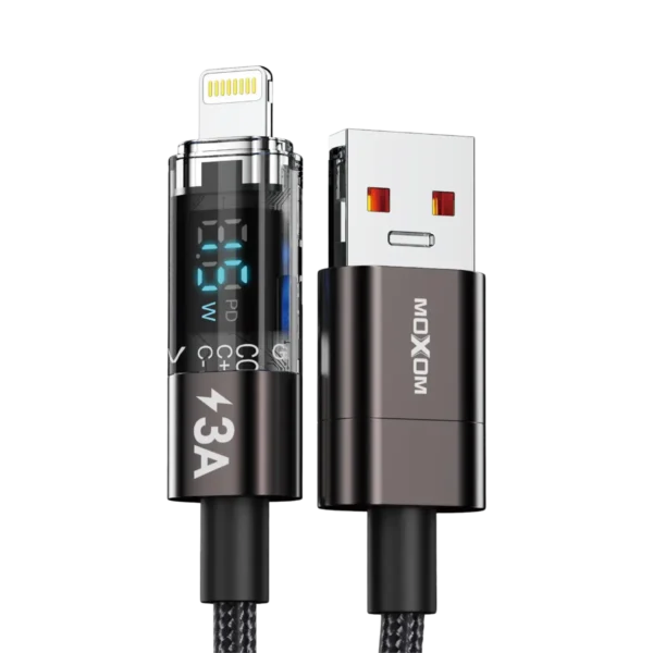 Moxom LX-CB831 iphone lightning Cable with LCD