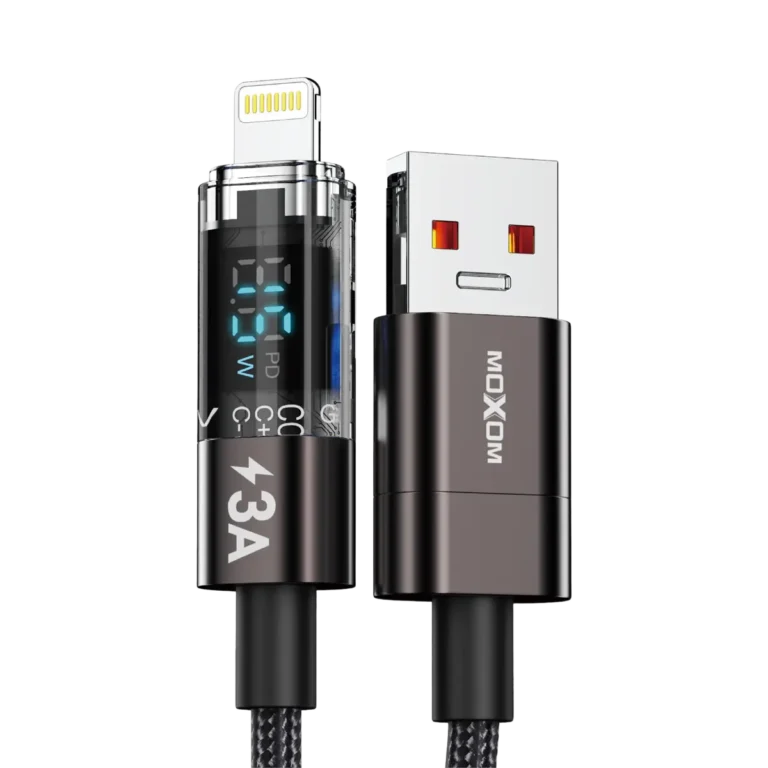 Moxom LX-CB831 iphone lightning Cable with LCD