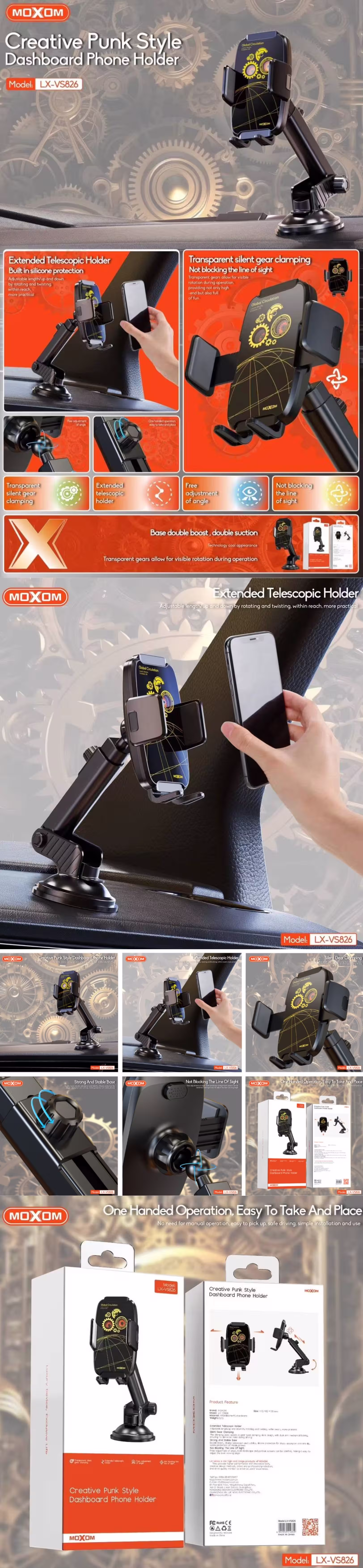 Moxom LX-VS826 Mobile Phone Holder