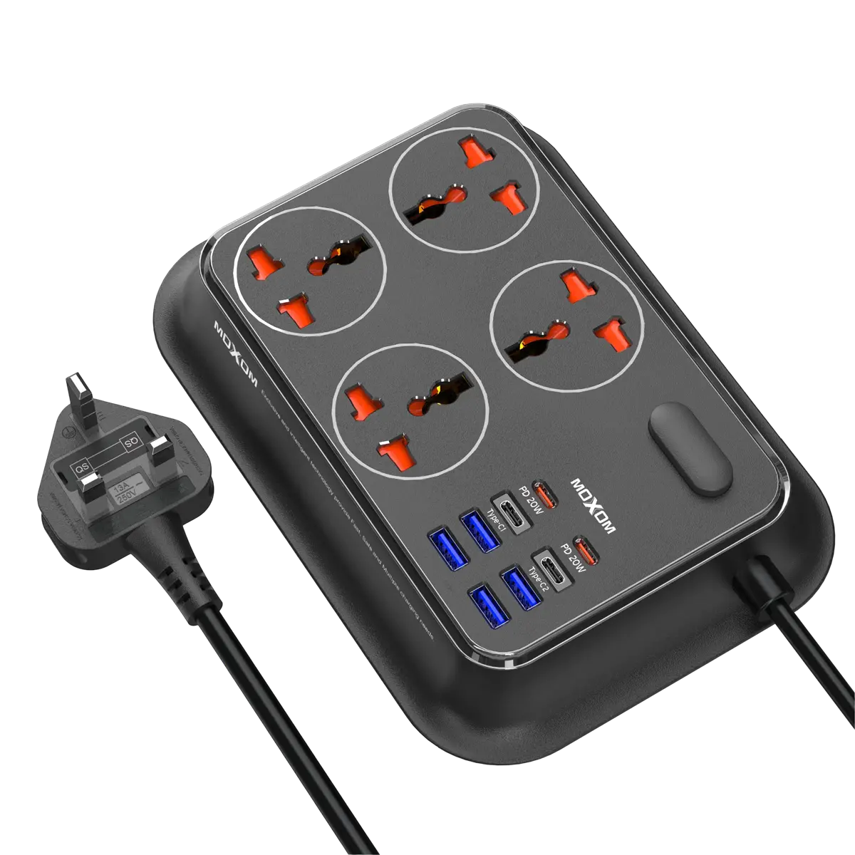 Moxom MX-ST23 Power Strip Moxom MX-ST23 Power Strip