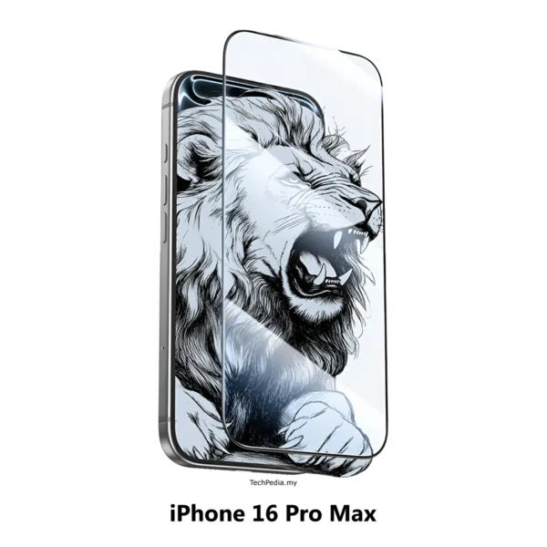 Remax GL-90 iPhone 16 Pro Max 9D Full HD Tempered Glass