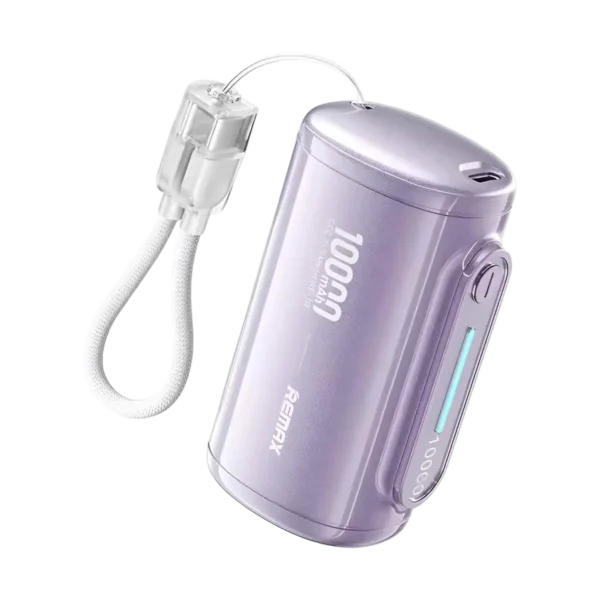 Remax WP-117 10000mAh Portable Power Bank Purple