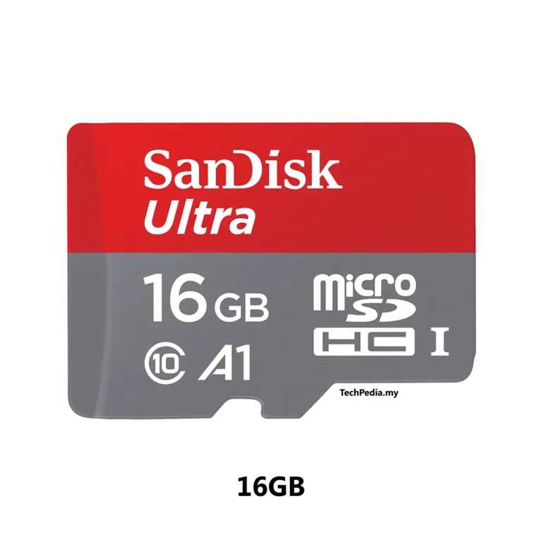 SanDisk Ultra 16GB MicroSDHC Memory Card