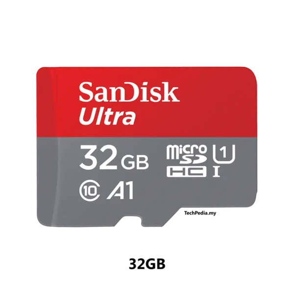 SanDisk Ultra 32GB MicroSD Memory Card