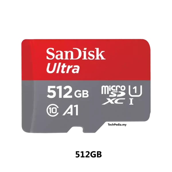 SanDisk Ultra 512GB MicroSD Memory Card