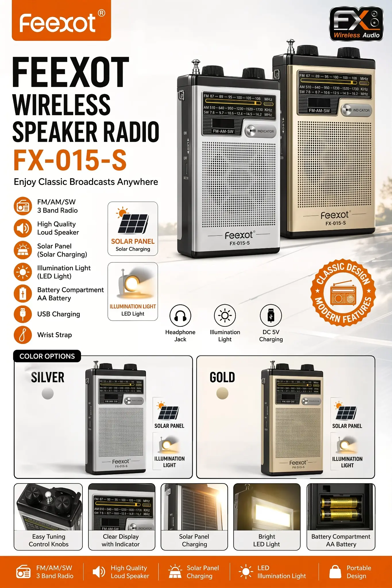 Feexot FX-015S Infographic