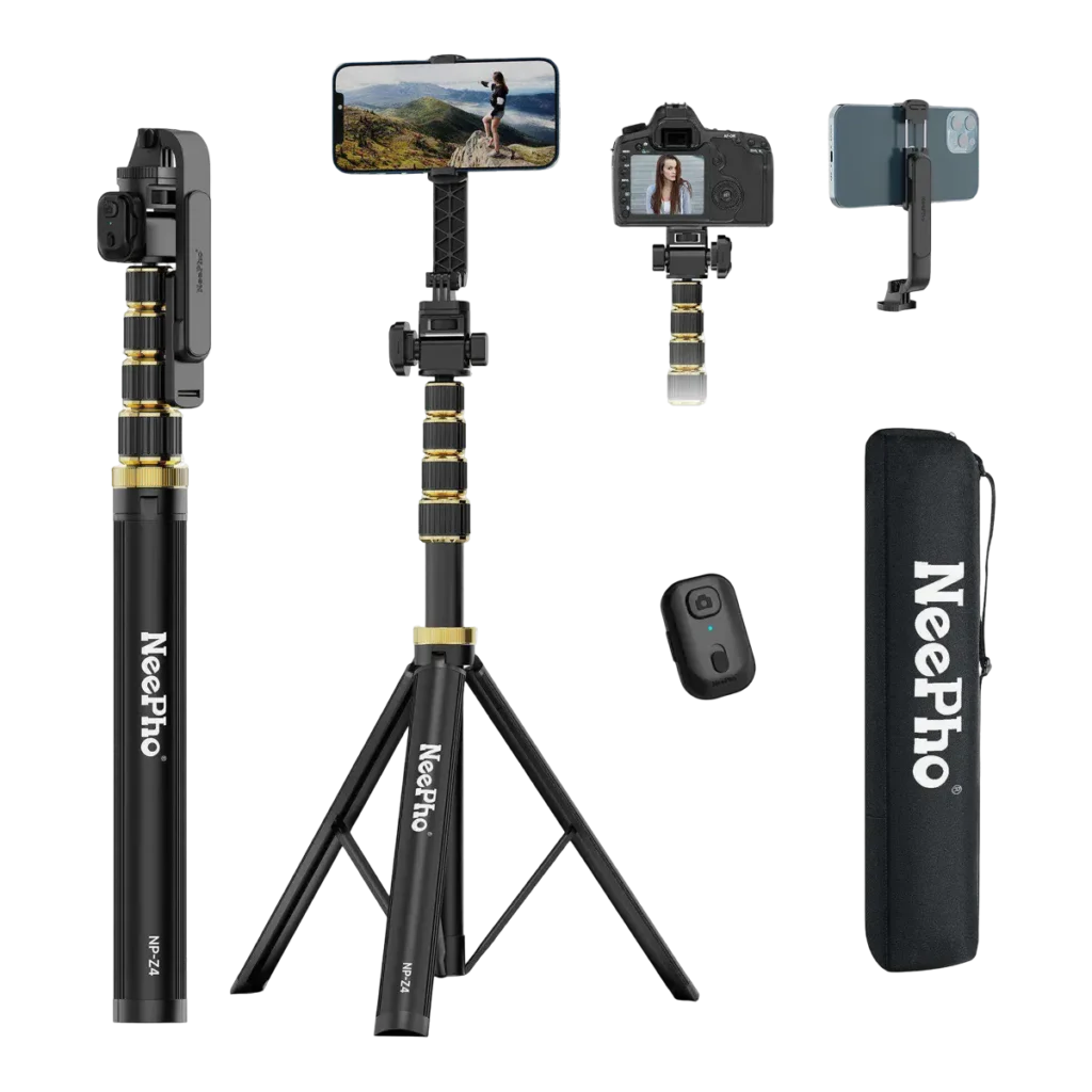 NeePho NP-Z4 Wireless 360 Selfie Stick + TriPod