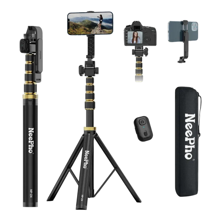 NeePho NP-Z4 Wireless 360 Selfie Stick + TriPod